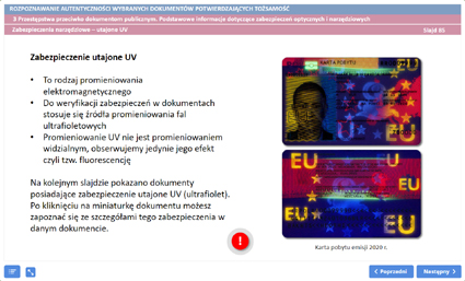 dokumenty potwierdzające tożsamość ultrafiolet